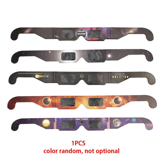 Solar Eclipse Glasses – Full Frame | Single & Bulk Packs