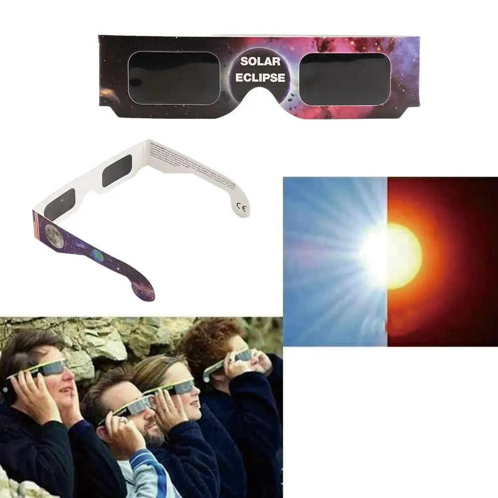 Solar Eclipse Glasses – Full Frame | Single & Bulk Packs