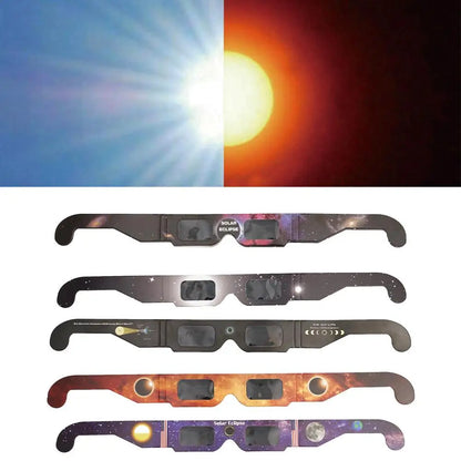 Solar Eclipse Glasses – Full Frame | Single & Bulk Packs